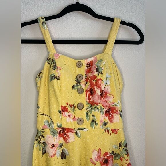 Yellow Floral Dress   - Picture 2 of 7